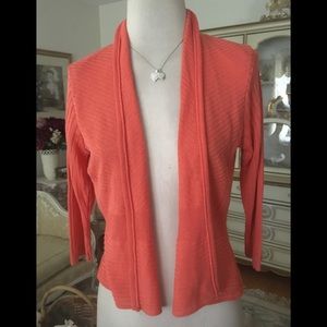 APT9 NWOT open front cardigan size PM. C:210-5/20/26